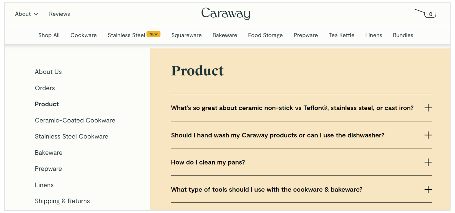 caraway faq